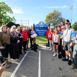 Park Naming Ceremony - Liam Millar Soccer Field